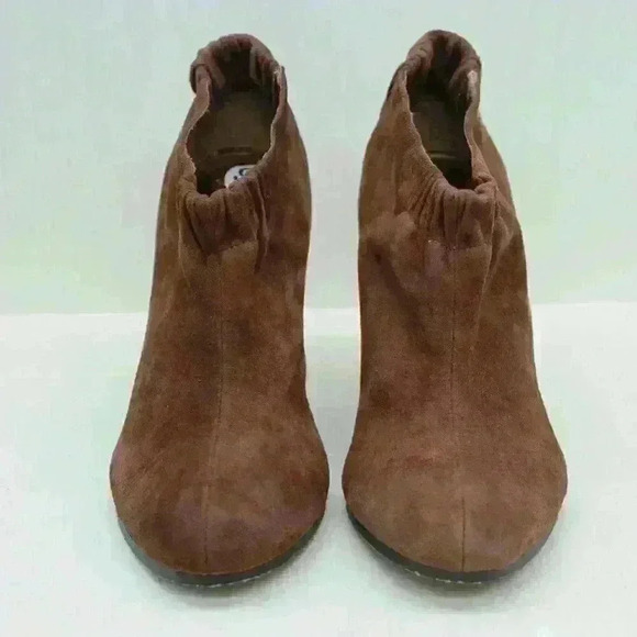 Sam Edelman Simone Women's Brown Suede Leather Ankle Boots  Size US 9.5 - Picture 5 of 11